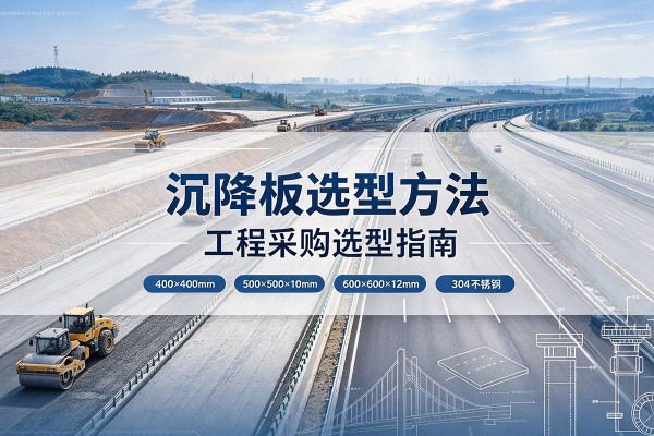 镇江沉降板选择方法