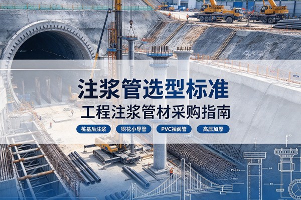 镇江注浆管选型标准