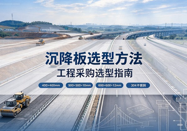 镇江沉降板选择方法
